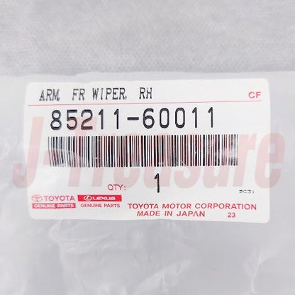 TOYOTA LAND CRUISER FZJ80 HDJ80 HZJ80 RHD Genuine Front Wiper Arm RH LH Set OEM