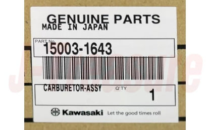 KAWASAKI KX100 2001-2009 2011-2013 Genuine Carburetor Assy 15003-1643 OEM