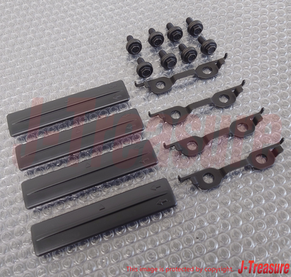 TOYOTA RAV4 ASA3# 09-18 Genuine Roof Drip S/Moulding Cover & Bracket & Bolt Set