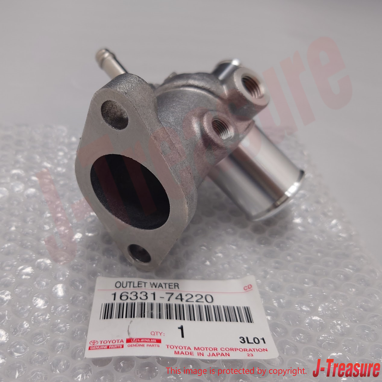 TOYOTA CAMRY SXV20 SXV25 1997-2001 Genuine Water Outlet 16331-74220 OEM