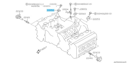SUBARU LEGACY BHE 01-09 Genuine Camshaft Sensor Assembly 22056AA101 OEM
