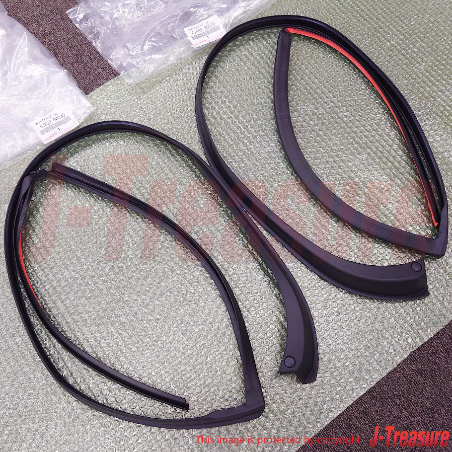 TOYOTA CELSIOR LEXUS LS430 UCF30 UCF31 Genuine Rear Door Weatherstrip Set OEM