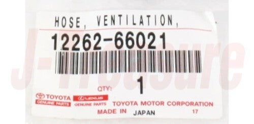 TOYOTA LAND CRUISER FZJ80 94-97 Genuine Ventilation Hose NO.1 & NO.2 Set OEM