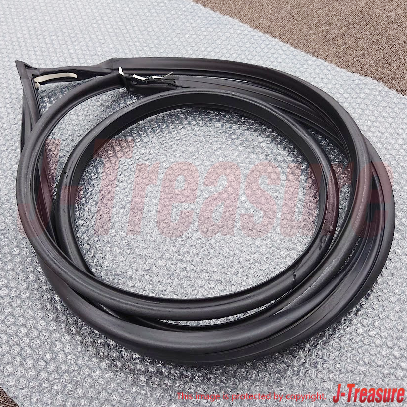 MITSUBISHI LANCER EVO4 CN9A EVO5 6 CP9A Genuine Front Door Weatherstrip Set OEM