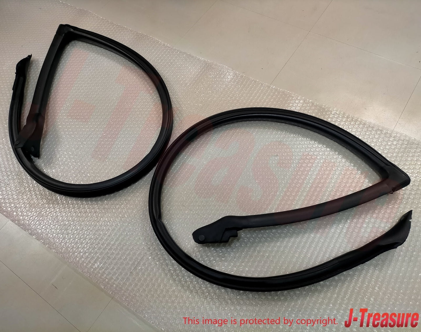 NISSAN 240SX S13 1989-1994 Genuine Body Side Weather Strip Right & Left Set OEM