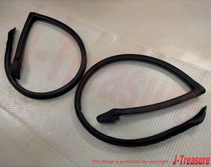 NISSAN 240SX S13 1989-1994 Genuine Body Side Weather Strip Right & Left Set OEM