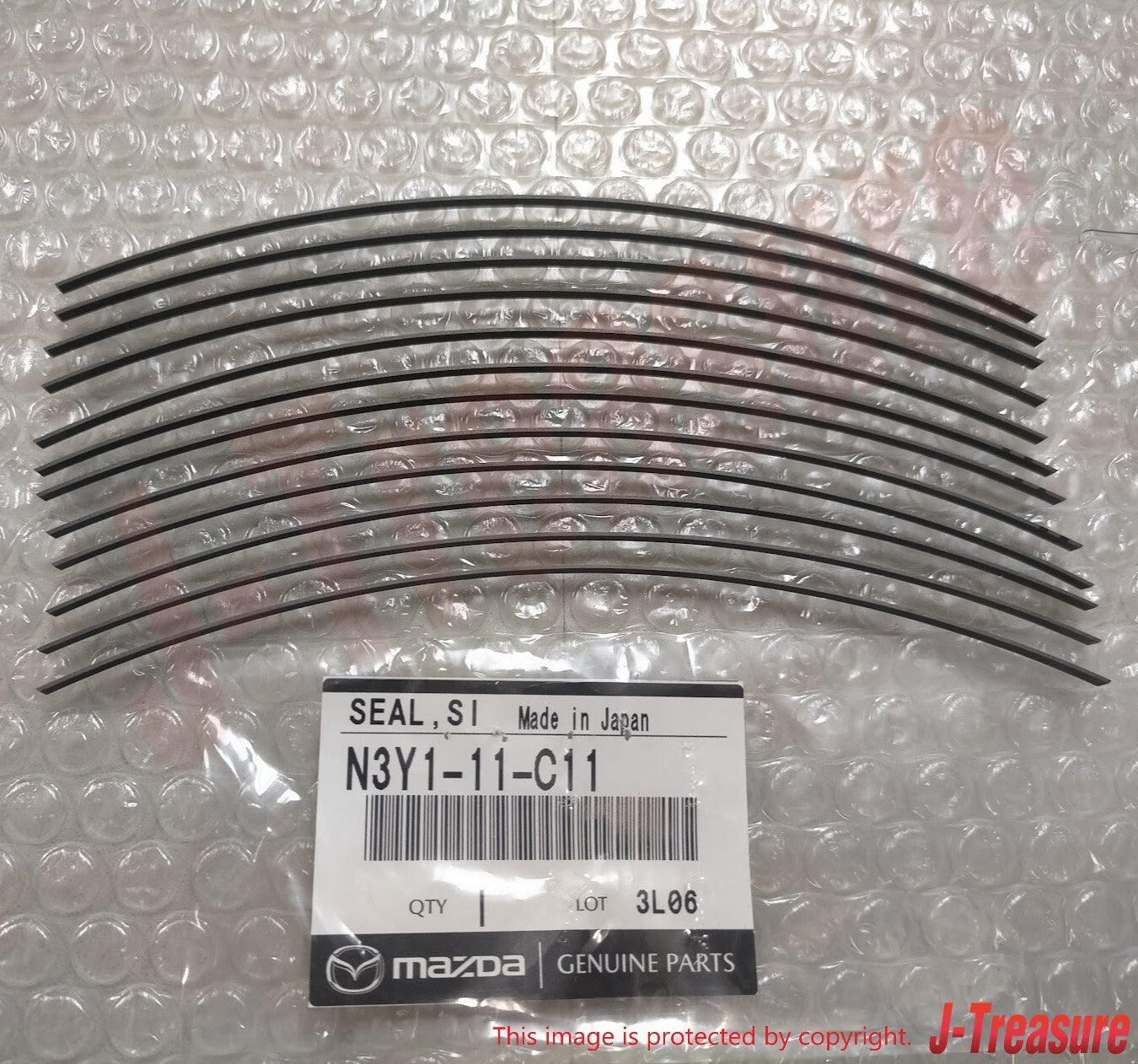MAZDA RX-7 FD3S 1986-1995 Genuine 13B Rotary Side Seal N3Y1-11-C11 x12 Set OEM