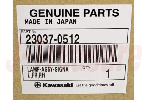 KAWASAKI VULCAN 900 CLASSIC VN900 '06-25 Genuine Front Signal Lamp Assy RH OEM