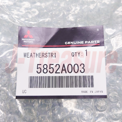 MITSUBISHI LANCER EVO X CZ4A 08-17 Genuine Sunroof Lid Weatherstrip 5852A003 OEM