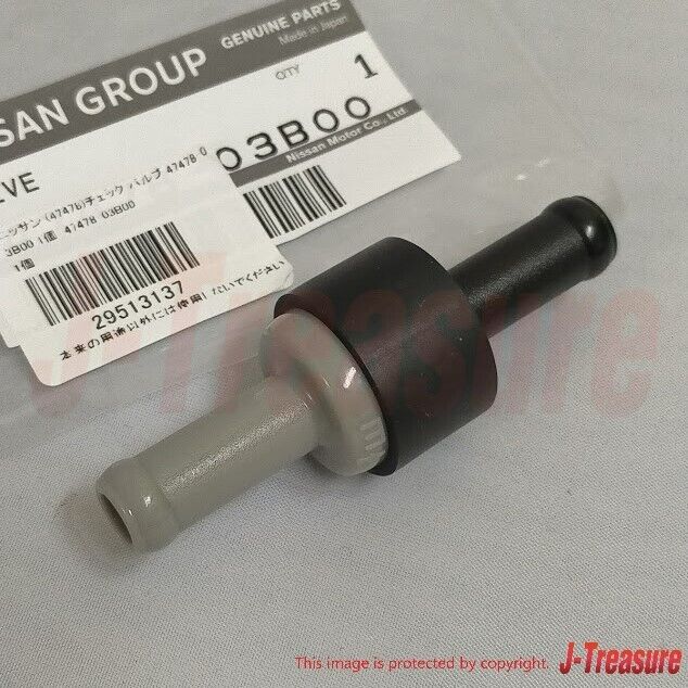 NISSAN INFINIT Genuine Brake Booster Check Valve 47478-03B00 OEM