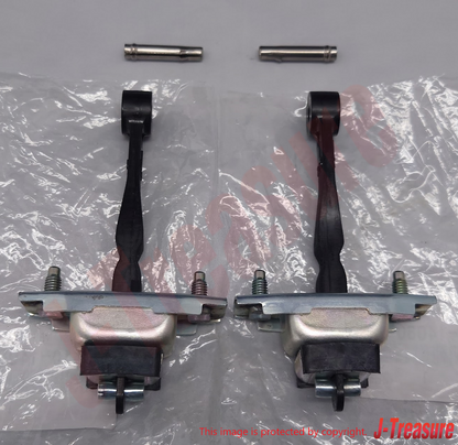 TOYOTA SUPRA JZA80 MK4 Genuine Front Door Check Stopper & Pin Right Left Set OEM