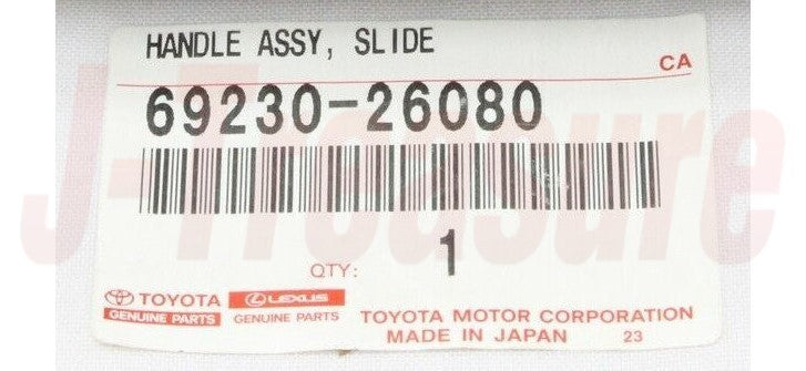 TOYOTA HIACE KDH220 06-13 Genuine Rr/Door Outside Handle Plating RH & LH set