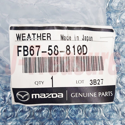 MAZDA RX-7 Convertible FC3C Genuine Door Outer Weather Strip RH & LH Set OEM