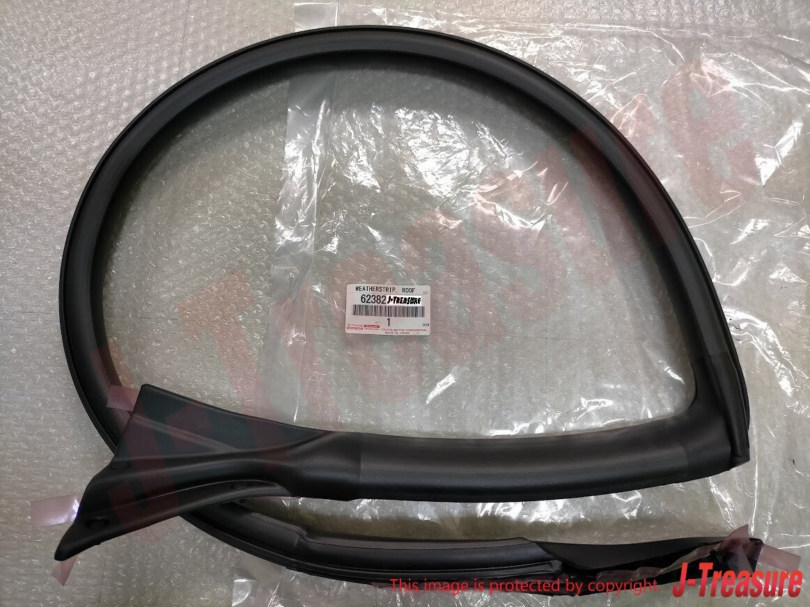 TOYOTA SUPRA JZA80 93-98 Genuine Roof Side Rail Weatherstrip Left Right Set OEM