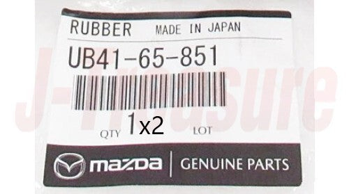 MAZDA B2200 UF 1987-1993 Genuine Gate Skirt Stopper Rubber UB41-65-851 x2 Set