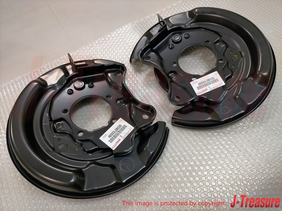TOYOTA SIENNA GSL20 04-10 Genuine Parking Brake Plate Subassy RH & LH Set OEM