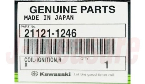 KAWASAKI VULCAN 800 VN800A '95-05 Genuine Rear Ignition Coil 21121-1246 OEM