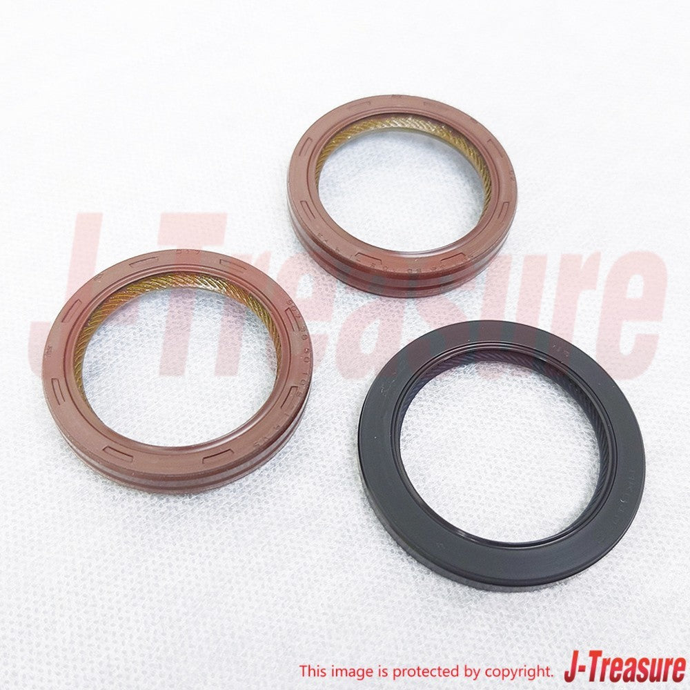 TOYOTA HIGHLANDER MCU20 01-10 Genuine Camshaft & Crankshaft Oil Seals Set OEM