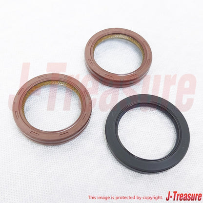 TOYOTA HIGHLANDER MCU20 01-10 Genuine Camshaft & Crankshaft Oil Seals Set OEM