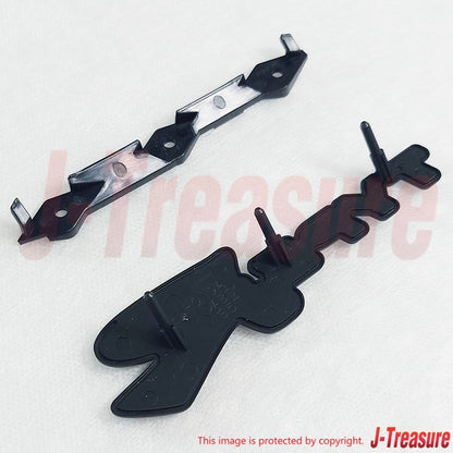 HONDA CIVIC TYPE-R EP3 2002-2005 Genuine Front Emblem "TYPE R" 75732-S5T-E11 OEM