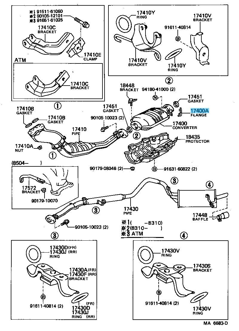TOYOTA COROLLA LEVIN TRUENO AE86 Genuine Thermosenser Inlet Flange 18491-28010