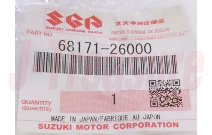 SUZUKI GT185 1973-1977 Genuine Frame Cover Emblem "CCI" 68171-26000 OEM