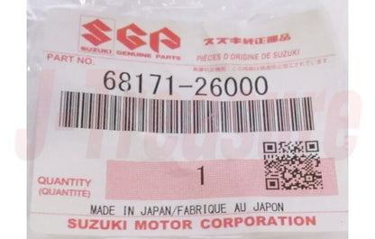 SUZUKI GT185 1973-1977 Genuine Frame Cover Emblem "CCI" 68171-26000 OEM