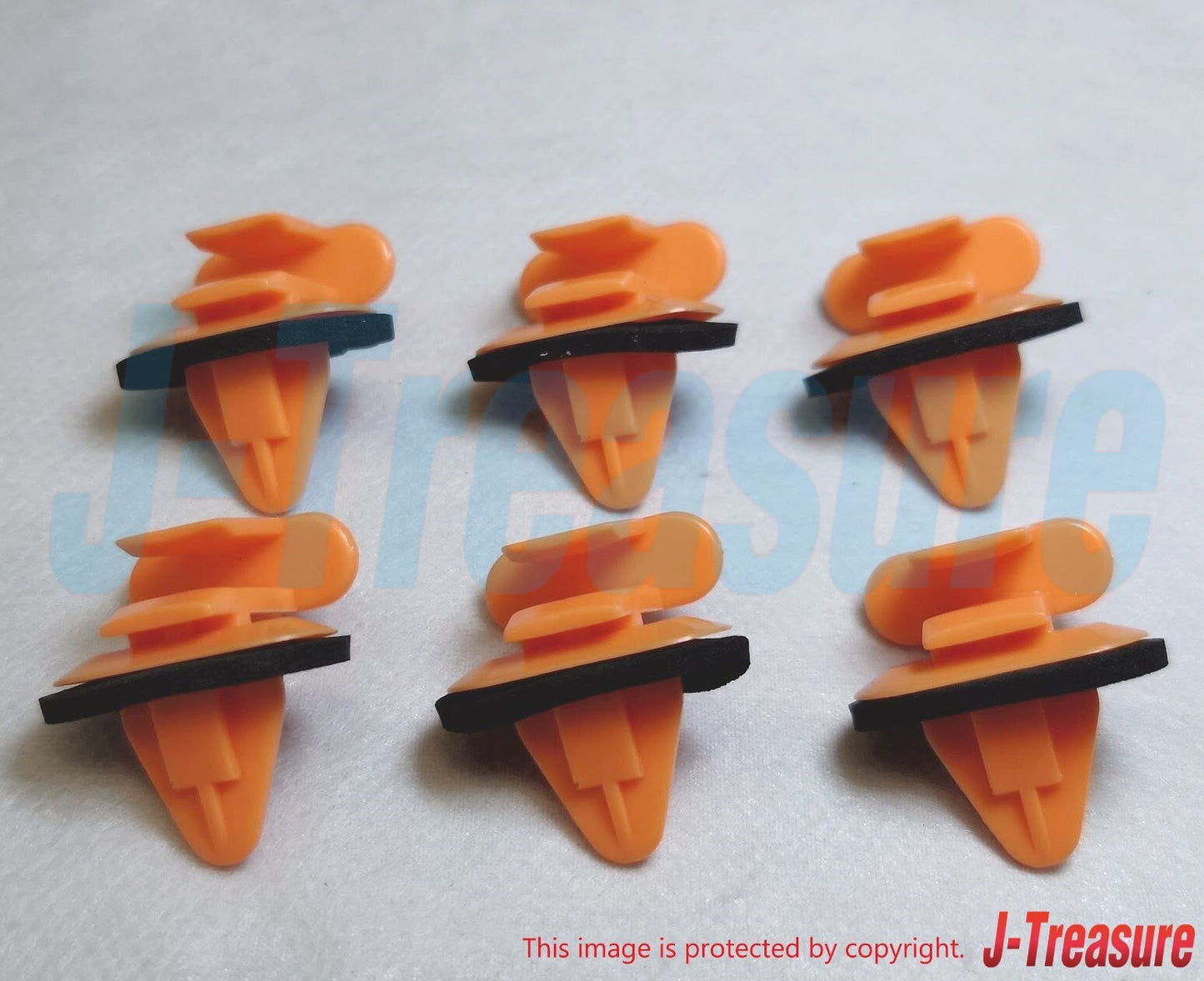 HONDA CR-X EF7 EF8 88-91 Genuine Quarter Garnish Clip 91509-SH2-003 x6 set OEM