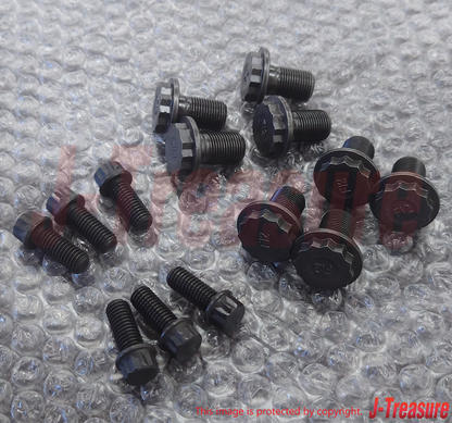 HONDA Genuine Flywheel Pressure Plate Bolt Set 90011-PNA-B00 x8 90034-P10-A01 x6