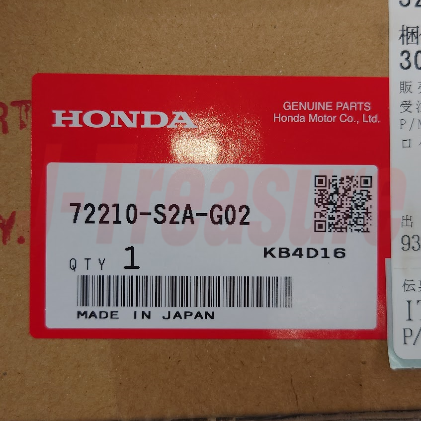 HONDA S2000 AP1 AP2 2003-2009 Genuine Door Regulator RH & LH Set OEM