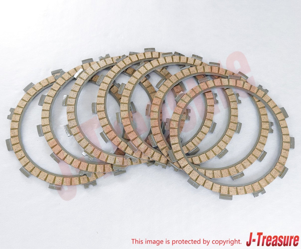 HONDA XR650L '93-09 '12-25 Genuine Clutch Friction Disk 22201-MY6-670 x7 Set