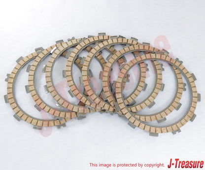 HONDA XR650L '93-09 '12-25 Genuine Clutch Friction Disk 22201-MY6-670 x7 Set