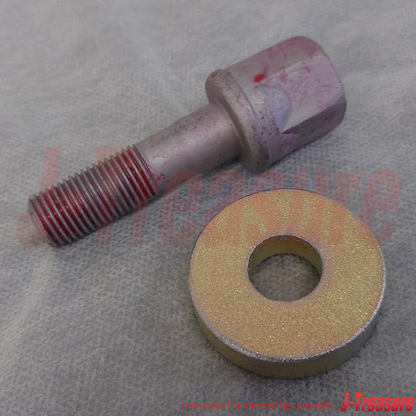 MITSUBISHI MONTERO V23C 94-06 Genuine Crankshaft Pulley Washer & Center Bolt set