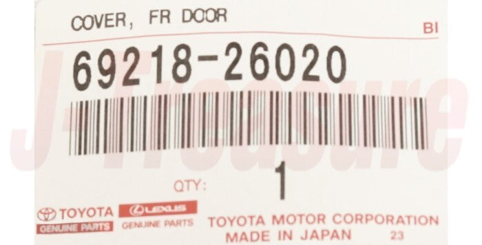 TOYOTA HIACE KDH220 06-13 Genuine Fr/Rr Door Outside Handle & Cover Plating set