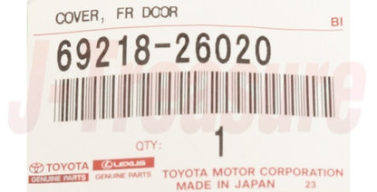 TOYOTA HIACE KDH220 06-13 Genuine Fr/Rr Door Outside Handle & Cover Plating set