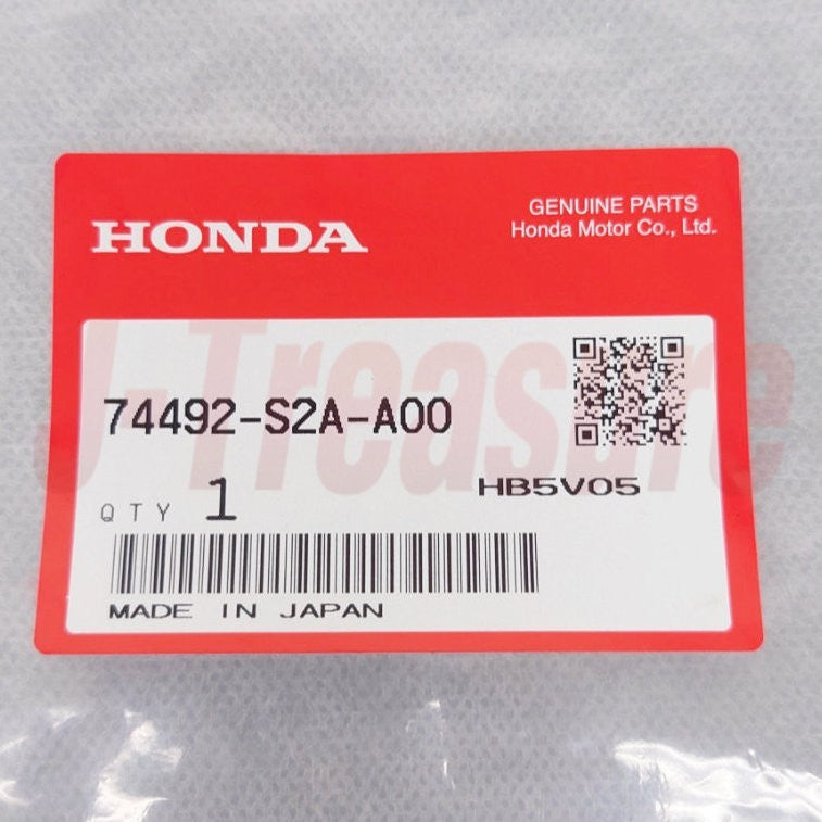 HONDA S2000 AP2 TYPE S, CR '08-09 Genuine Trunk Lid Protector & Stopper Set OEM