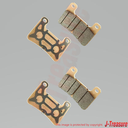 KAWASAKI NINJA ZX-10R ZX1000 08-15 Genuine Front Brake Pad 43082-0091 x2 Set OEM