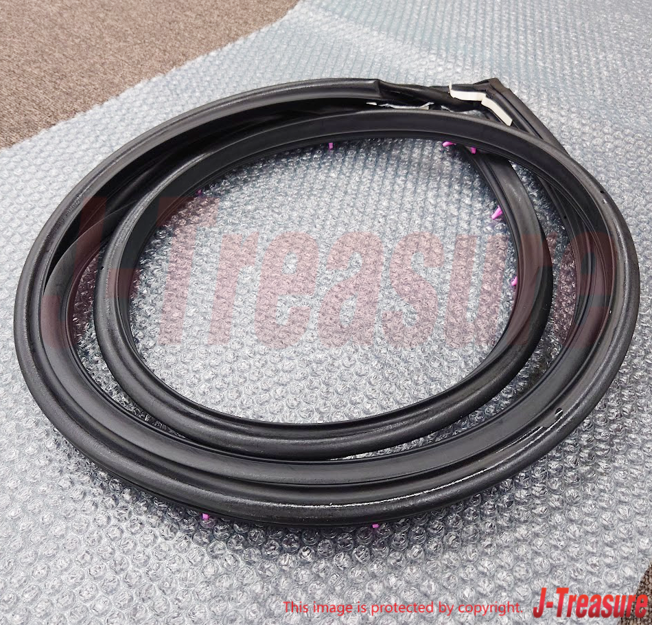 MITSUBISHI LANCER EVO4 CN9A EVO5 6 CP9A Genuine Front Door Weatherstrip Set OEM