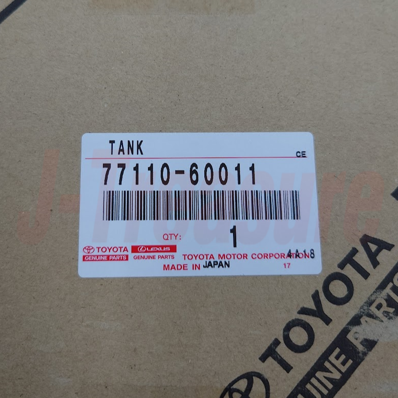 TOYOTA LAND CRUISER FJ70 1990-2007 Genuine Auxiliary Fuel Tank & Bracket Set OEM