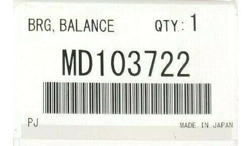 MITSUBISHI MIRAGE C53A 89 91-92 Genuine Balance Removal Shaft Eliminator Kit OEM
