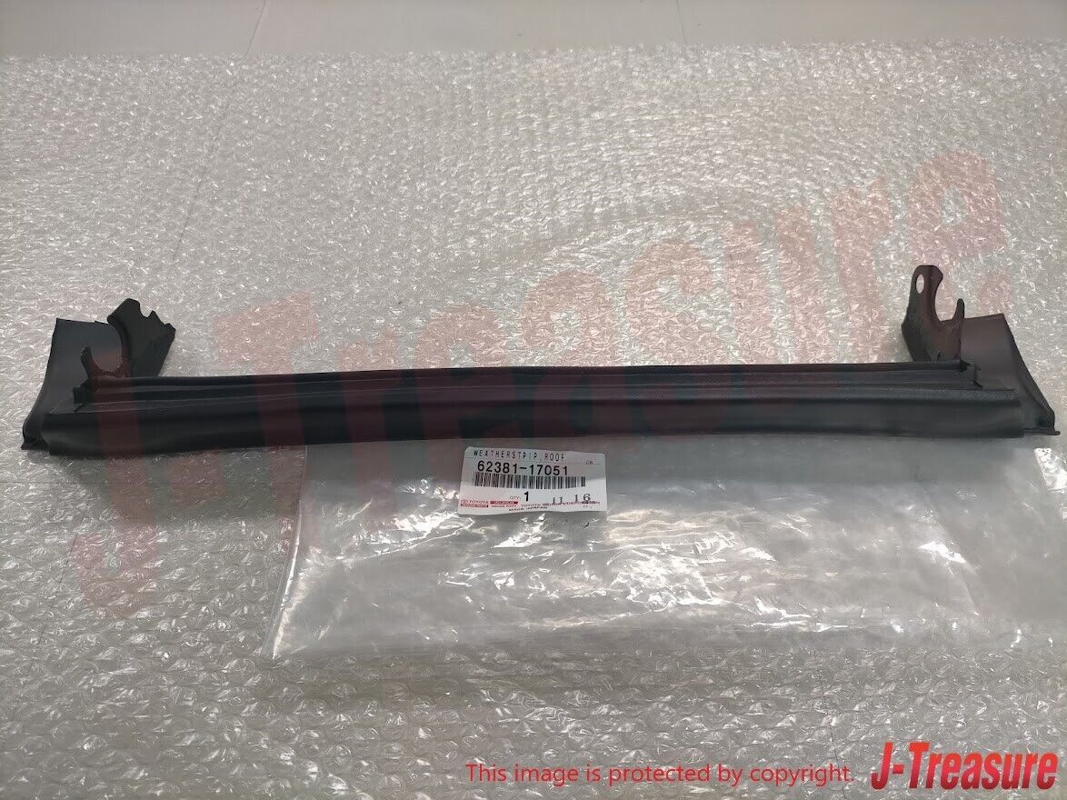 TOYOTA MR2 SW20 Genuine Roof Side Rail Weather Strip Right & Left Set OEM Parts