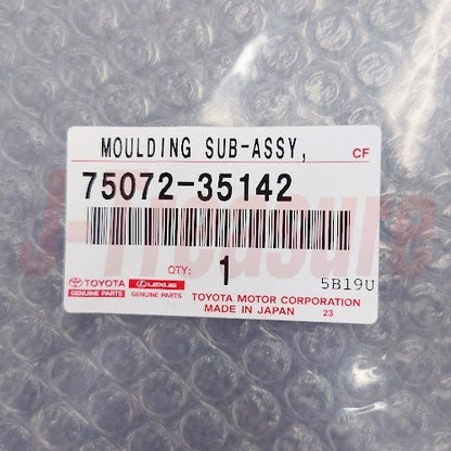 TOYOTA FJ CRUISER 07-14 Genuine Front Door Outside Moulding Sub-Assy RH & LH Set