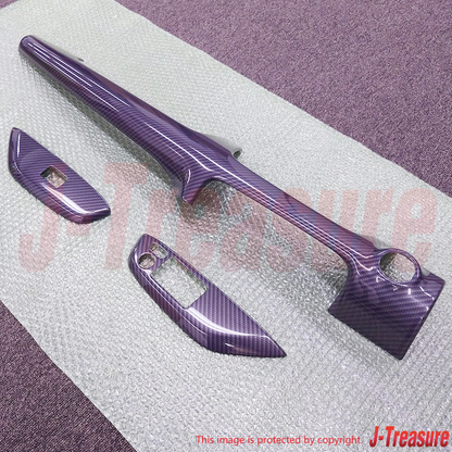 TOYOTA TRD GR YARIS RHD GXPA16 MXPA12 Interior Panel 3-Piece Set Carbon Like OEM