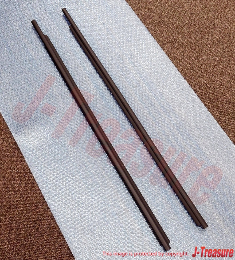 TOYOTA LAND CRUISER PRADO 120 125 Genuine Front Door Belt Molding RH LH Set OEM