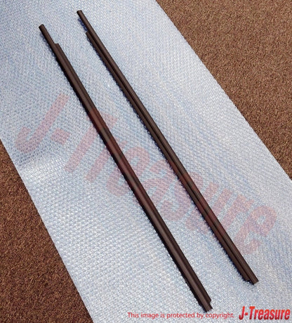 TOYOTA LAND CRUISER PRADO 120 125 Genuine Front Door Belt Molding RH LH Set OEM