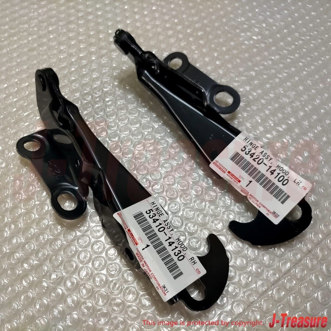 TOYOTA SUPRA JZA80 93-98 Genuine Bonnet Hood Latch Hinge Right & Left Set OEM