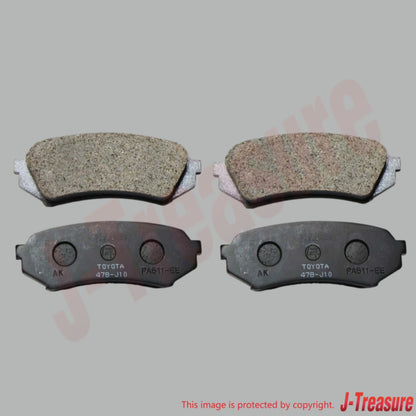TOYOTA LEXUS LX470 UZJ100 '98-07 Genuine Rear Brake Disc(x2) & Brake Pad Set