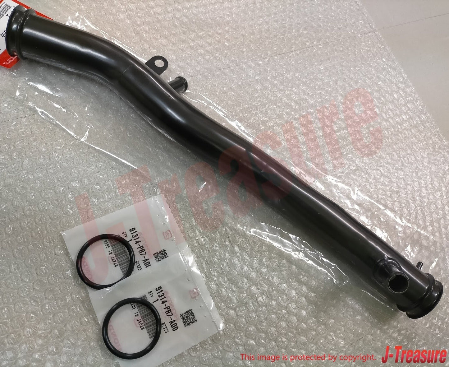 HONDA ACCORD PRELUDE 93-01 Genuine  Water Pump Connecting Pipe & O-Ring Set OEM
