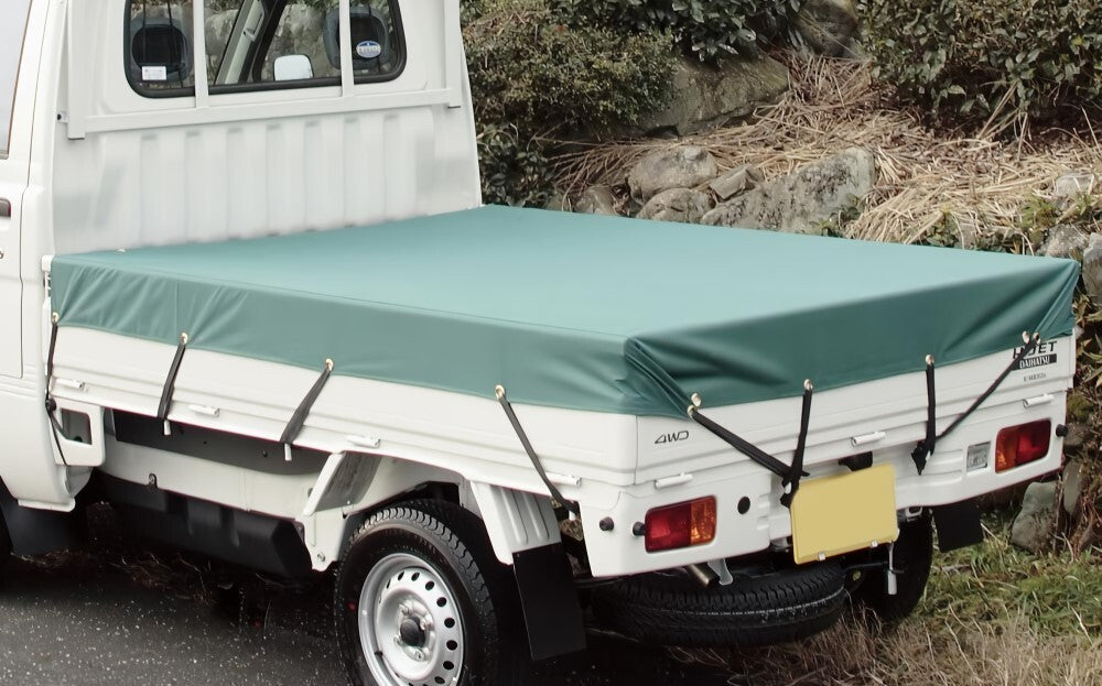 BONFORM Polyester Cargo Bed Sheet Green For Light Trucks 177*210cm 6650-01G