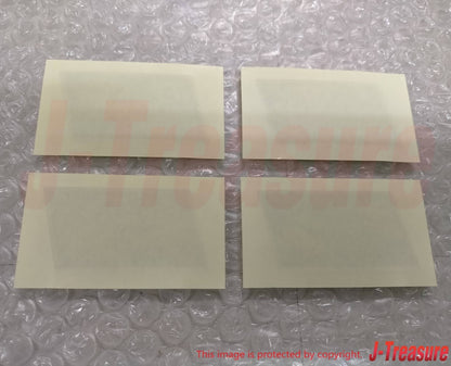 TOYOTA GR SPORT Genuine GR Logo Discharge Tape 50mm x 25mm Set of 4 MS373-00002